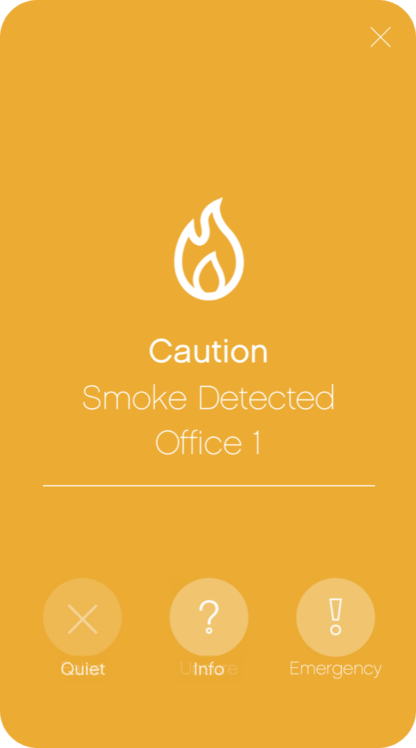 Birdi iOS App Smoke Caution